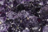 Sparkling Purple Amethyst Crystal Cluster - Uruguay #383263-1